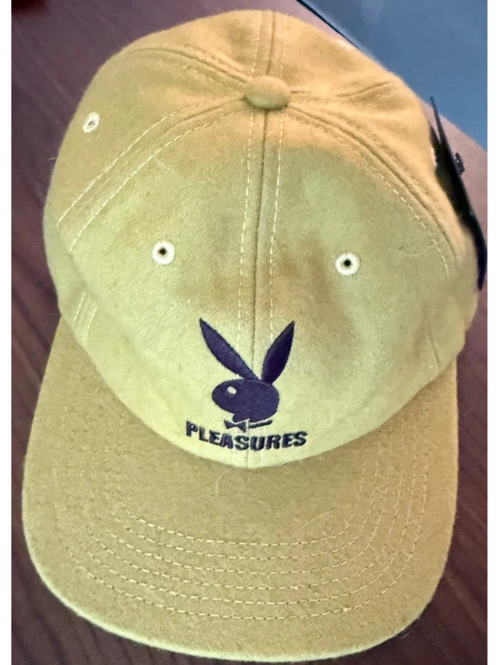 New Playboy Pleasures Mustard Hat